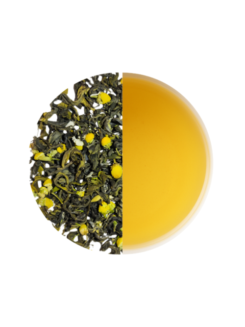 Chamomile green tea