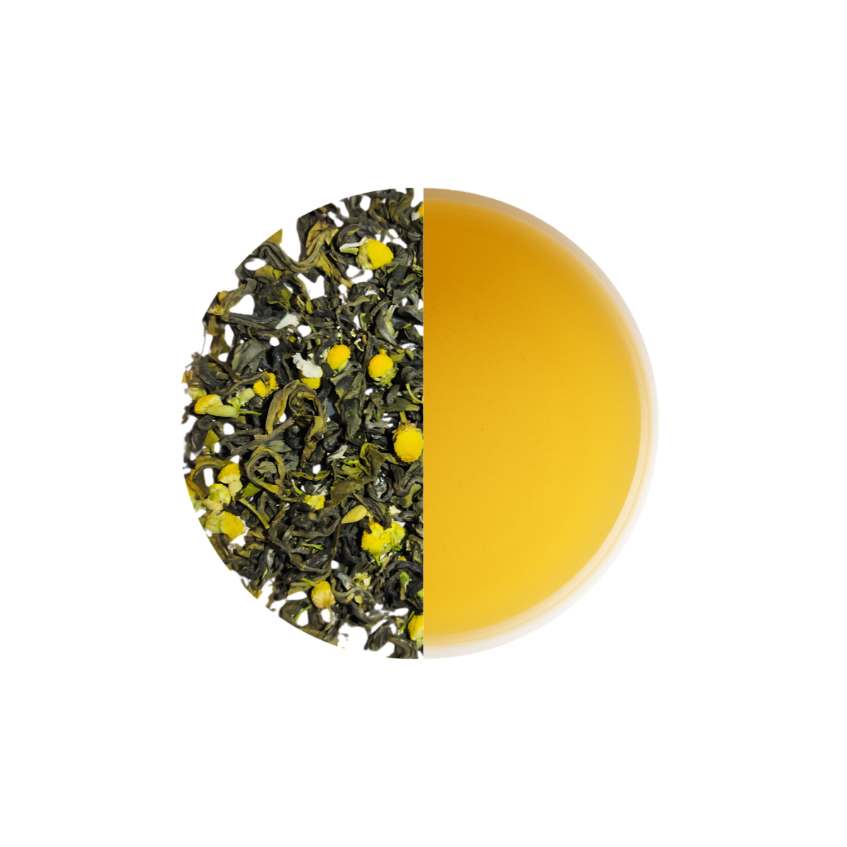 Chamomile green tea