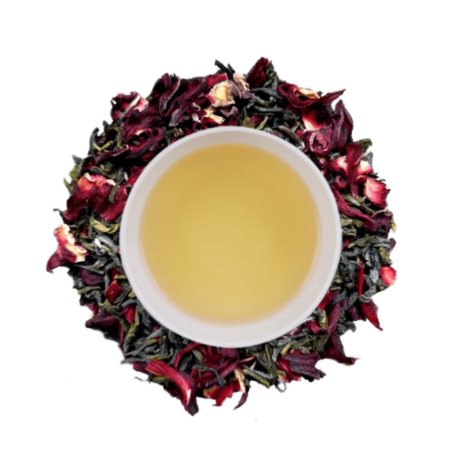Hibiscus organic green tea